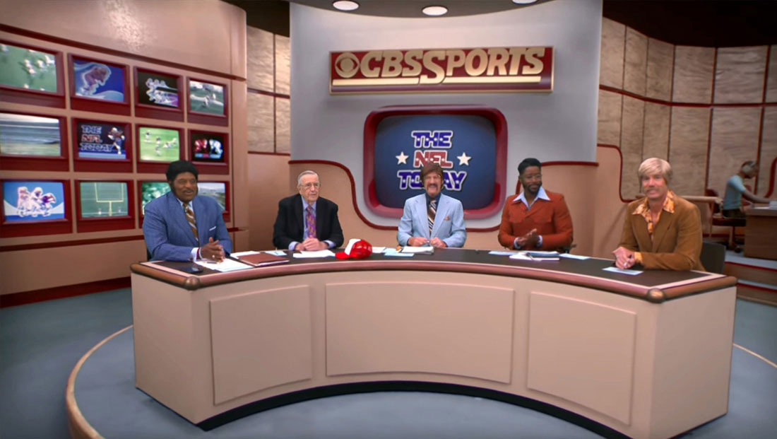 CBS' 50th anniversary ‘The NFL Today’ throwback segment